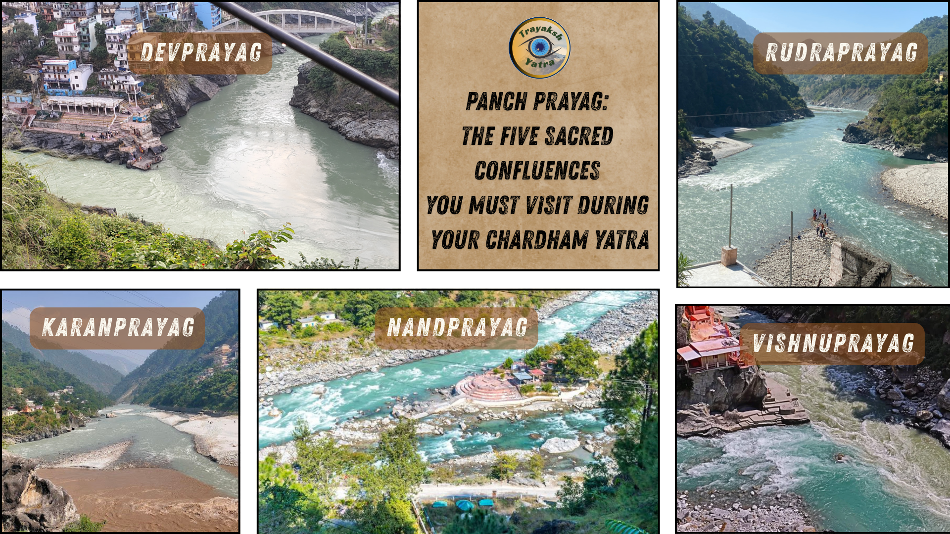 Panch Prayag: The Five Sacred Confluences You Must Visit During Your Chardham Yatra
