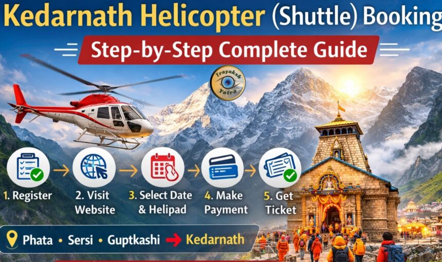 Kedarnath Helicopter (Shuttle) Booking Step-by-Step Complete Guide