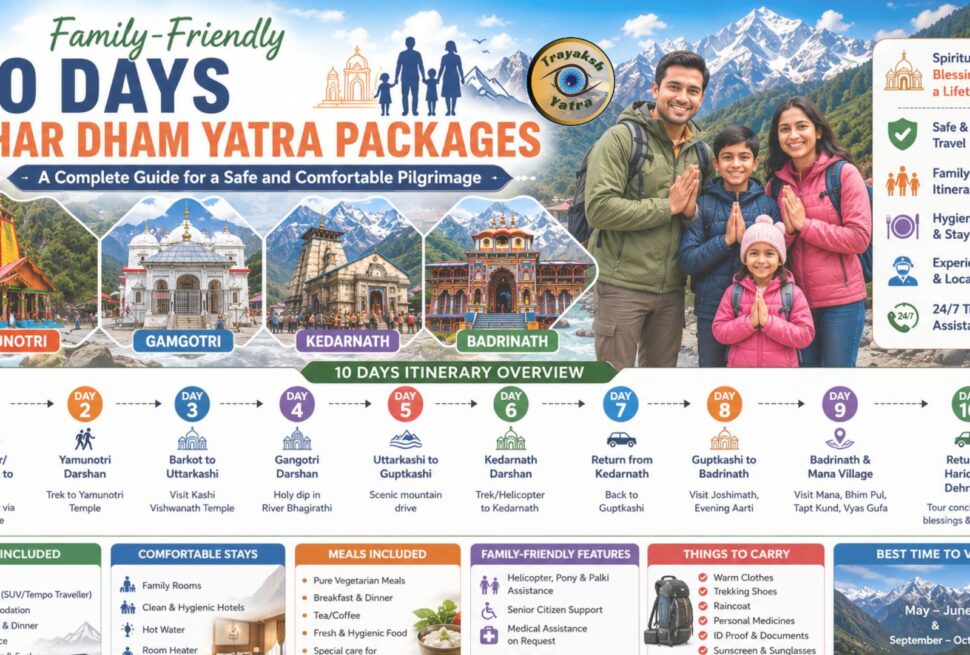 10 days char dham Yatra Package