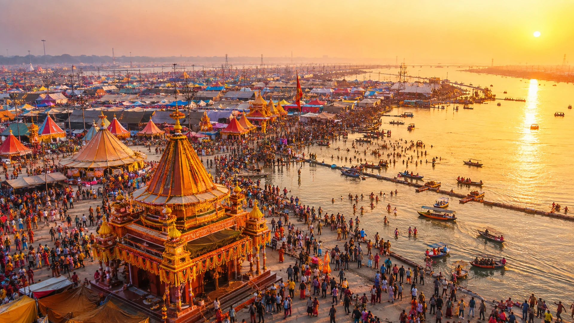 Prayagraj Kumbh Mela Tour Package (1 Night 2 Days)