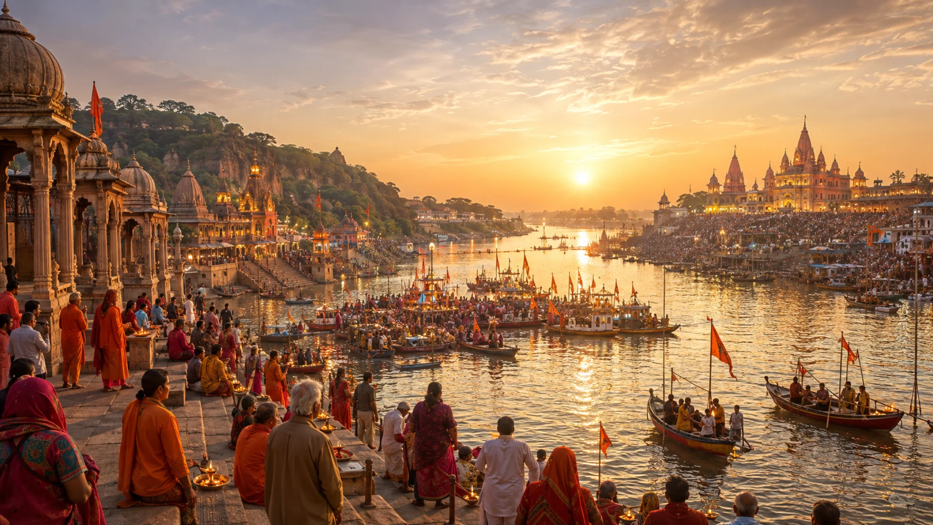 Prayagraj Kumbh Mela with Chitrakoot, Varanasi & Ayodhya (5 Nights / 6 Days)