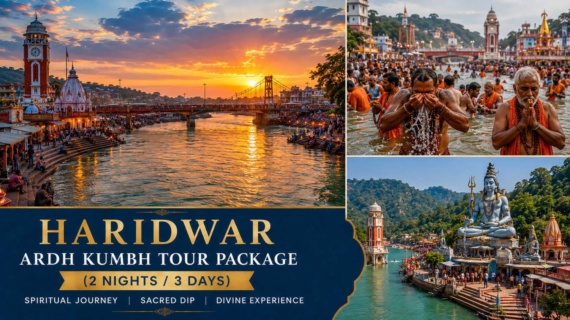 Haridwar Ardh Kumbh (2N/3D)