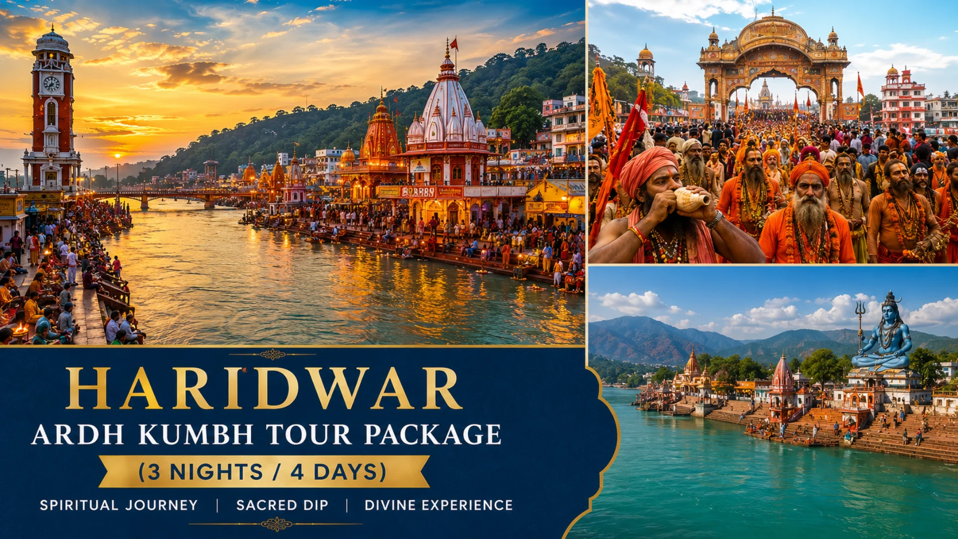 Haridwar Ardh Kumbh (3N/4D)
