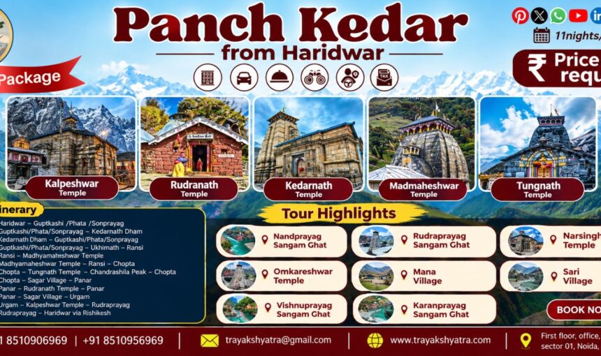 Panch Kedar From Haridwar Explore The Untold Spiritual Beauty Of Uttarakhand