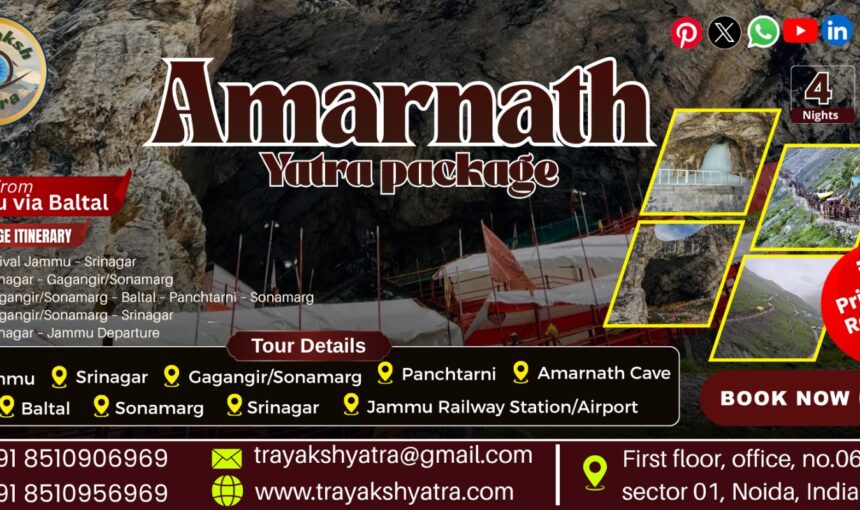 Everything You Need To Know Before Booking An Amarnath Yatra Package