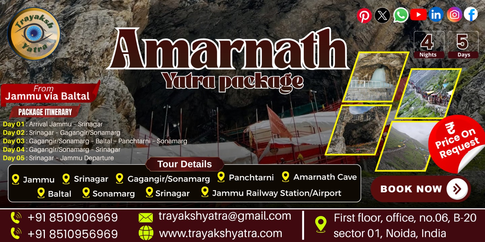 Amarnath Yatra Package For A Divine Himalayan Journey